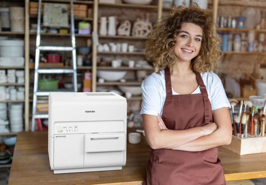 Toshiba BC400P colour label printer from Norpak.